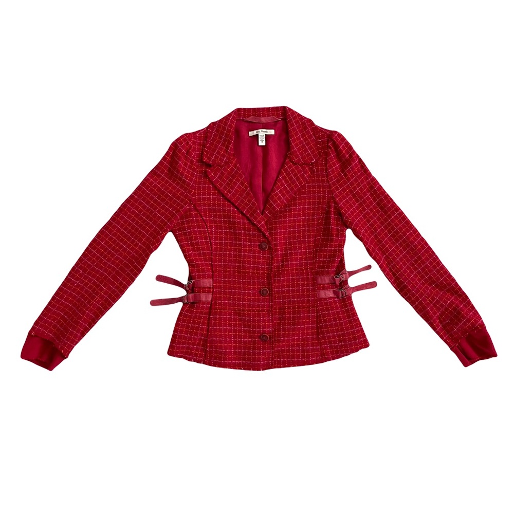 Free People Red Jacket/Blazer - size 10